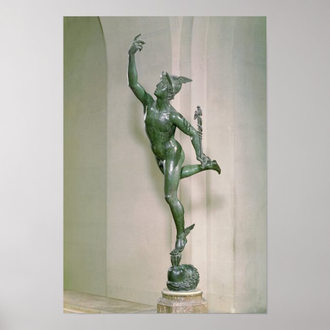 Poster Statue du mercure (Devant)