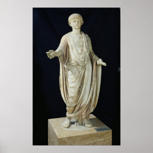 Poster Statue d'un enfant