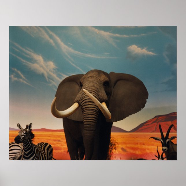 Poster Stature de Majestic (Devant)