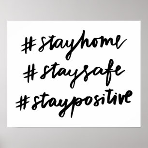 Poster #stayhome #staysafe #staypositif
