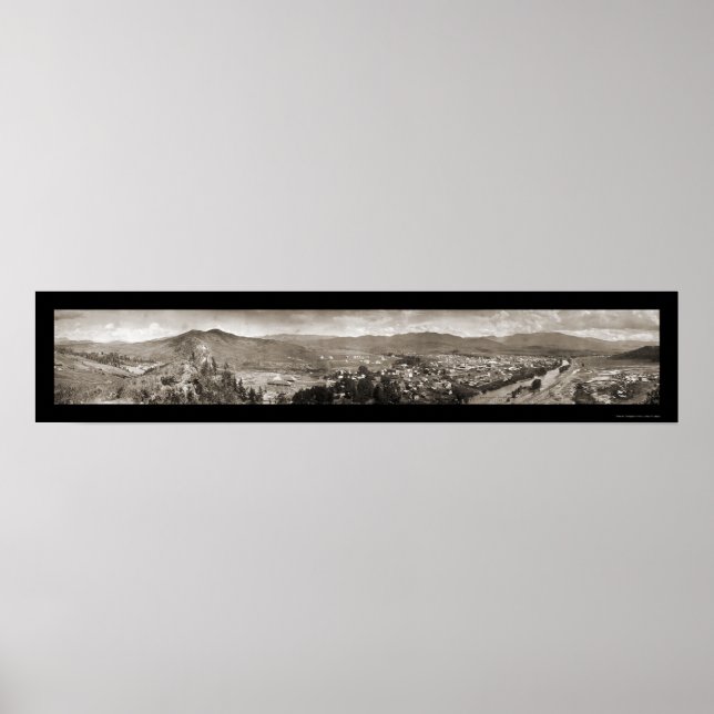 Poster Steamboat Springs CO Photo 1909 (Devant)