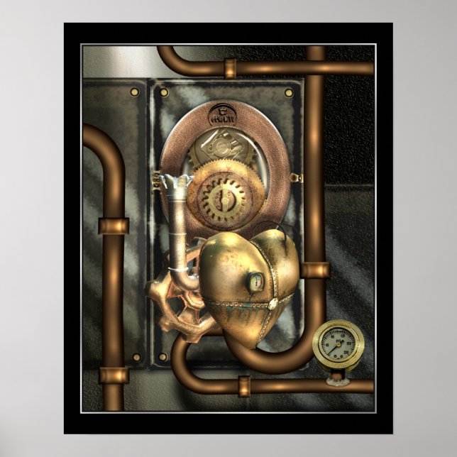 Poster Steampunk (Devant)