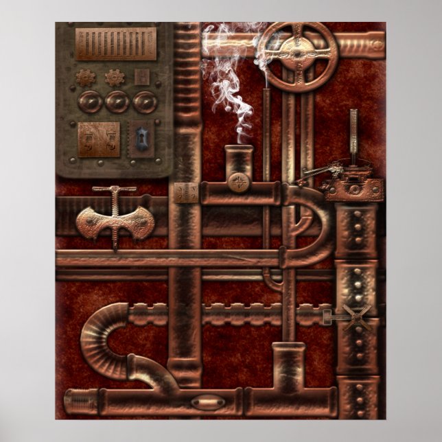 Poster Steampunk (Devant)