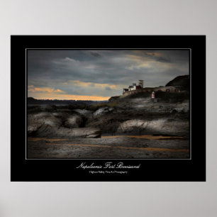 Poster Steampunk et Burtonesque Fort napoléonien Bovisand