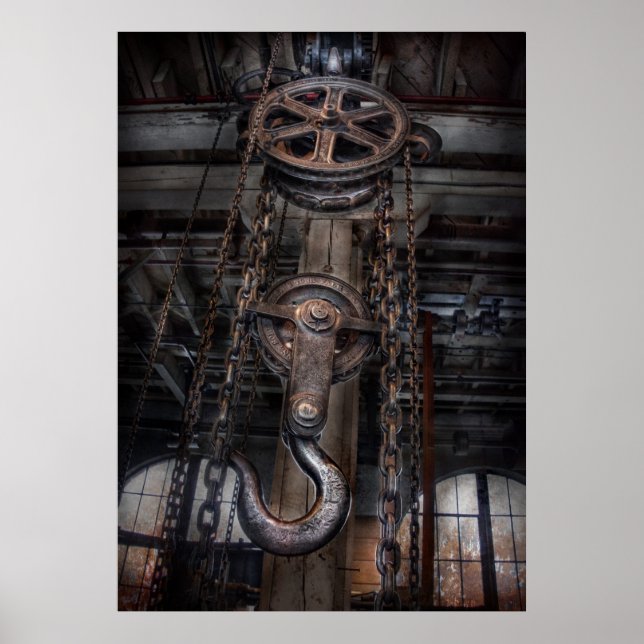 Poster Steampunk - Force industrielle (Devant)