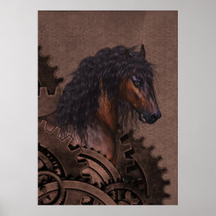 Poster Steampunk Horse