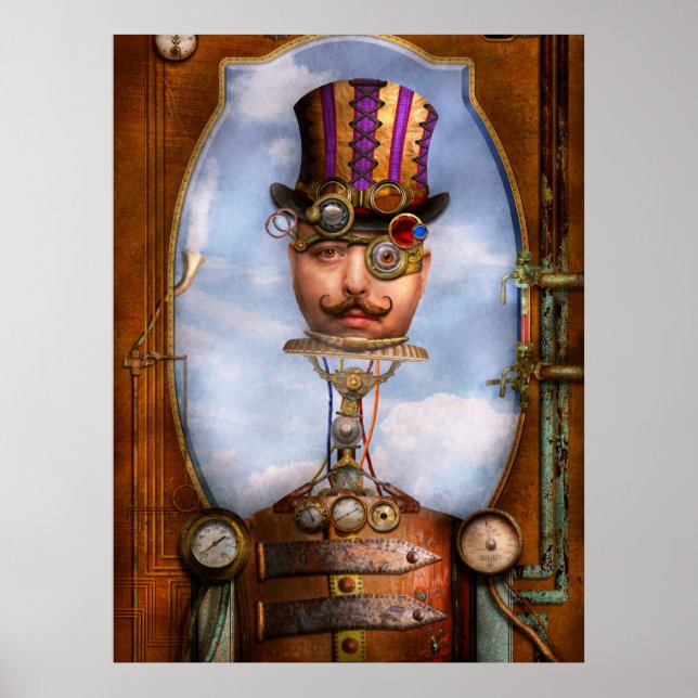 Poster Steampunk - Intégré (Devant)