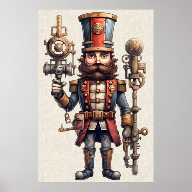 Poster Steampunk Nutcracker (Devant)