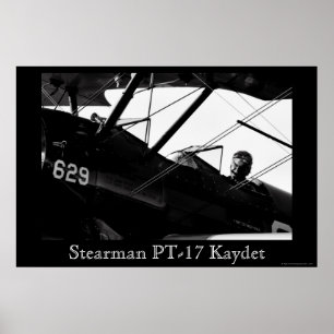 Poster Stearman PT-17 Kaydet
