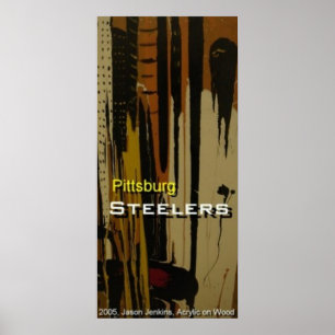 Poster Steelers de Pittsburg