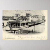 Steeplechase Pier Atlantic City Vintage 1904