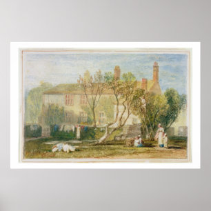Poster Steeton Manor House, près de Farnley, c.1815-18 (w