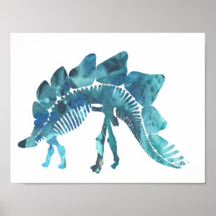 Poster Stegosaurus