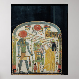 Poster Stele de Madame Taperet avant Re-Horakhty