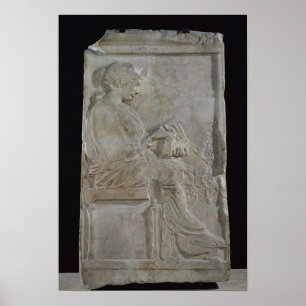Poster Stele de Philis, fille de Cleomenes