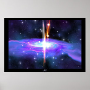 Poster Stellar Black Hole Print