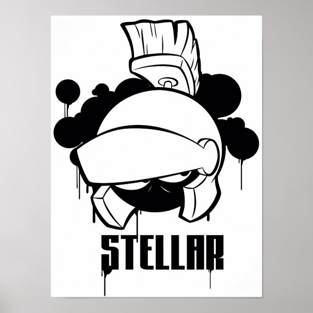 Poster Stellar MARVIN LE MARTIAN™ (Devant)