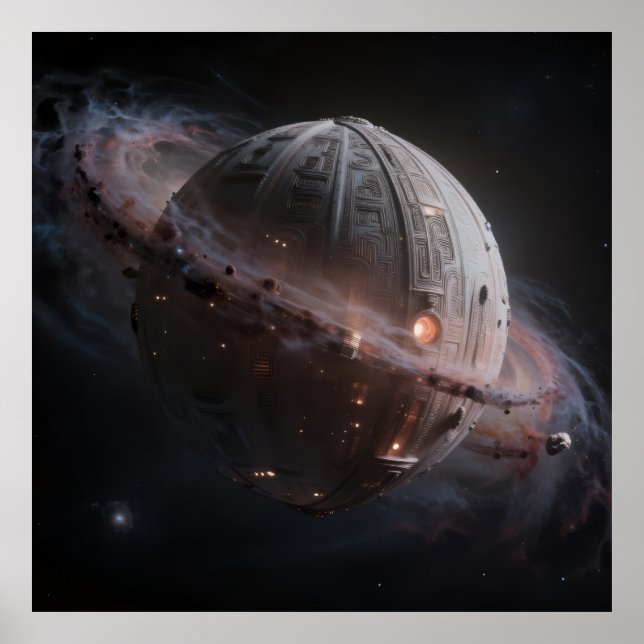 Poster Stellar Path – Journey Through the Universe (Devant)