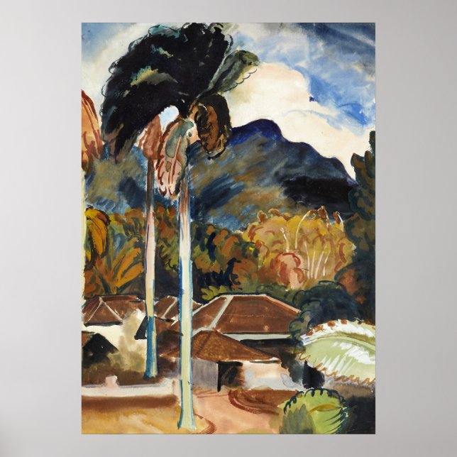 Poster Sten - Java, peinture fine art (Devant)