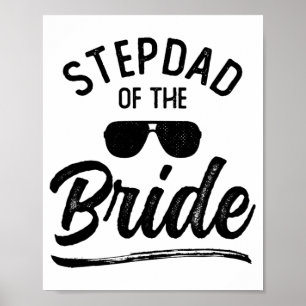 Poster Stepdad De La Mariée À La Fête De Mariage Correspo