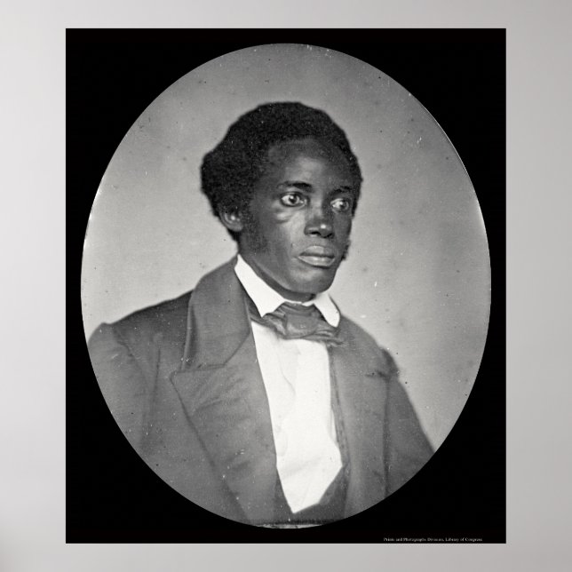 Poster Stephen Allen Benson Daguerreotype 1855 (Devant)