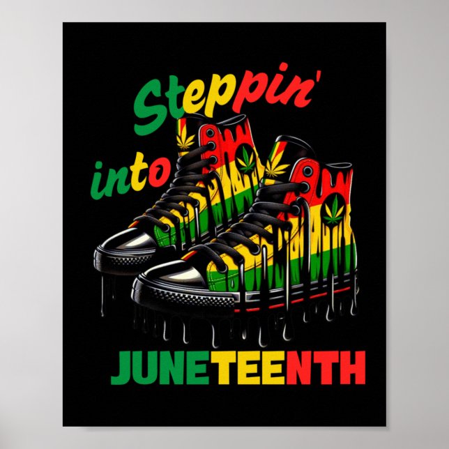 Poster Steppin' Into Junetten (Devant)