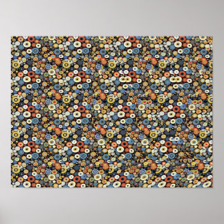 Poster STÉRÉOGRAMME DE PIGEON 16" x 12", sans cadre