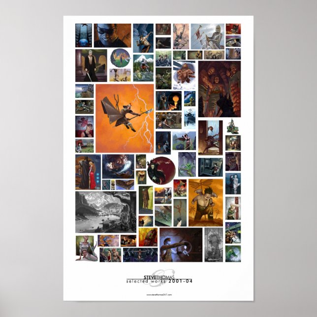 Poster Steve Thomas Art (Devant)