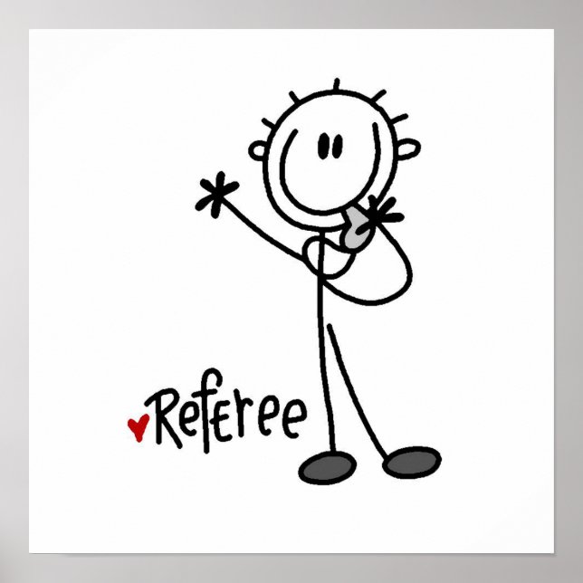 Poster Stick Figure Référé T-shirts et cadeaux (Devant)