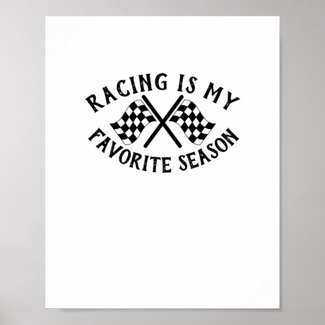 Poster Sticker d'art de la saison préférée (Devant)