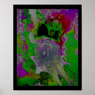 Poster Sticker d'implosion
