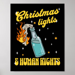 Poster Sticker pour les droits de l'homme
