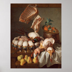 Poster Still Life - Alexandre-François Desportes Art