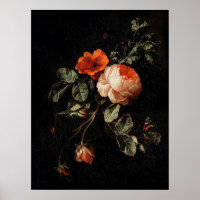 Still Life avec les Roses par Elias van den Broeck