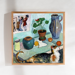 Poster Still Life Chat August Macke