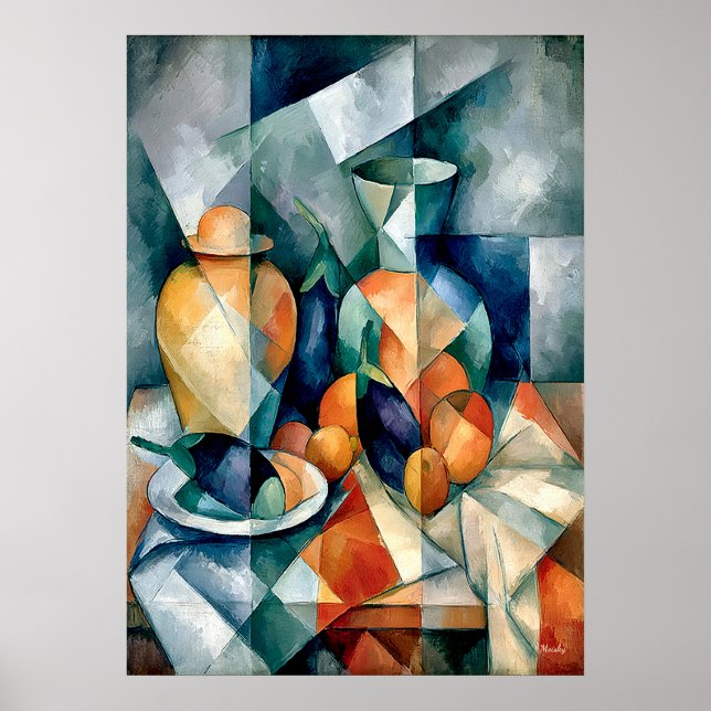 Poster Still Life – Reinterpretation Masterpiece (Devant)