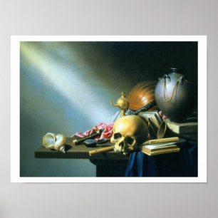 Poster Still Life : Un Allégorie des Vaniités de L humain