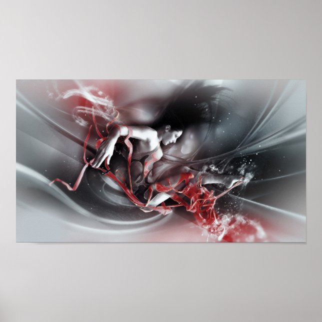 Poster Stillness - Campagne de sensibilisation au sida (Devant)