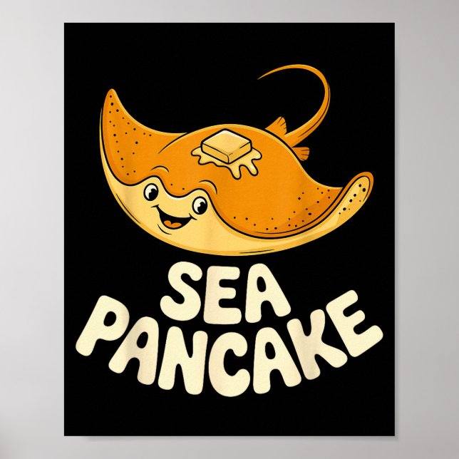 Poster Stingray Design For Men Women Kids Fish Sting Ray  (Devant)