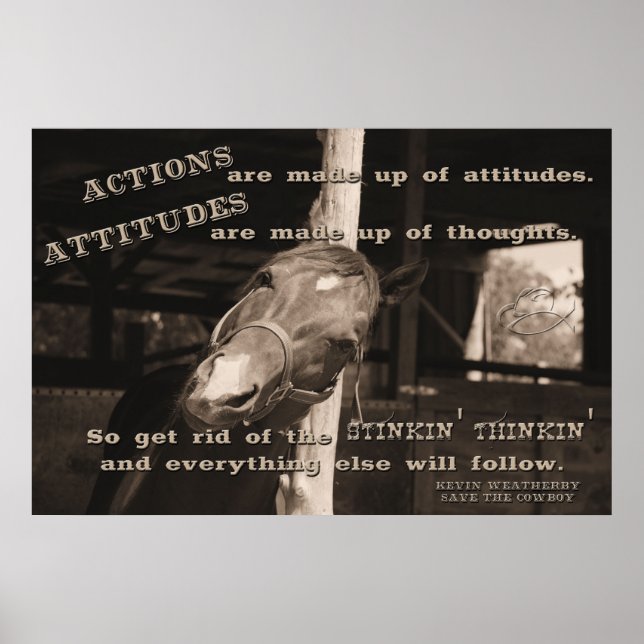 Poster Stinkin' Thinkin' (Devant)