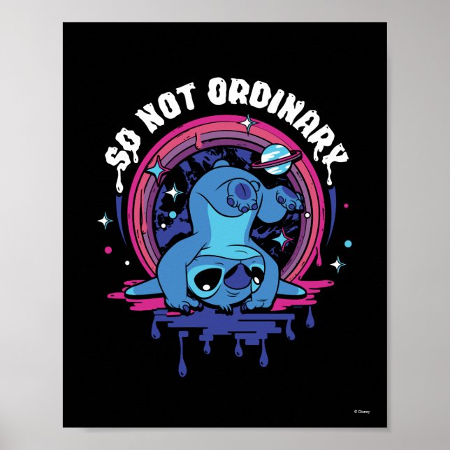 Poster Stitch | Alors Pas Ordinaire (Devant)