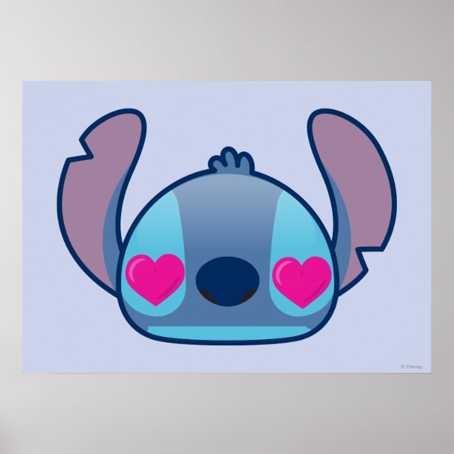 Poster Stitch Emoji (Devant)