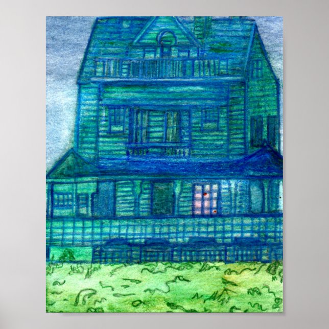Poster Stock de carte Blair House 8x10 (Devant)
