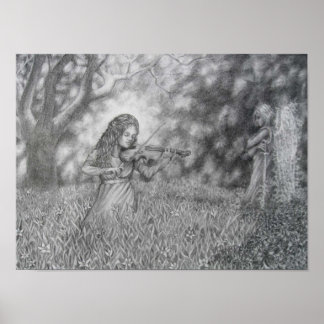 Poster Stock de carte St. Cecilia Imprimer