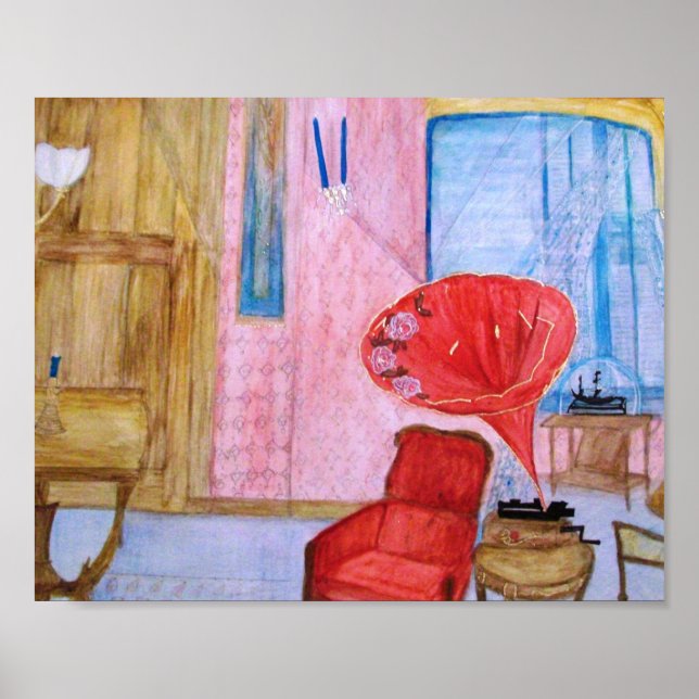 Poster Stock de cartes Quentin Room 8x10 Imprimer (Devant)