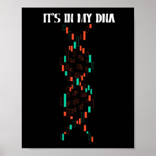 Poster Stock Trader Hommes Chandelier Graphique Forex Tra