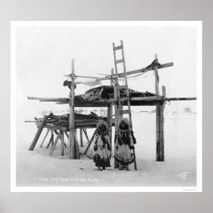 Poster Stockage de la nourriture en Alaska 1916