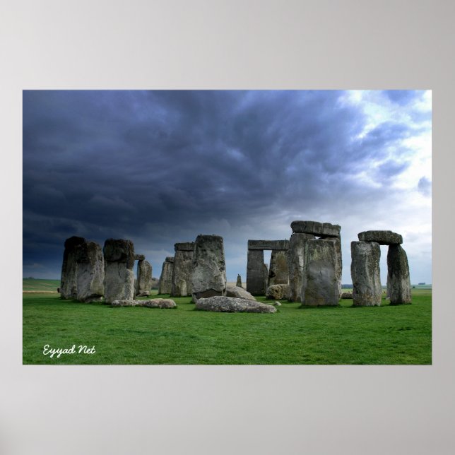 Poster Stonehenge (Devant)