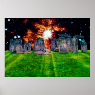 Poster Stonehenge à Star-rise Art