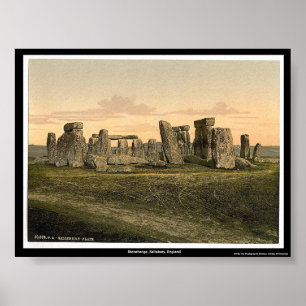Poster Stonehenge, Salisbury, Angleterre